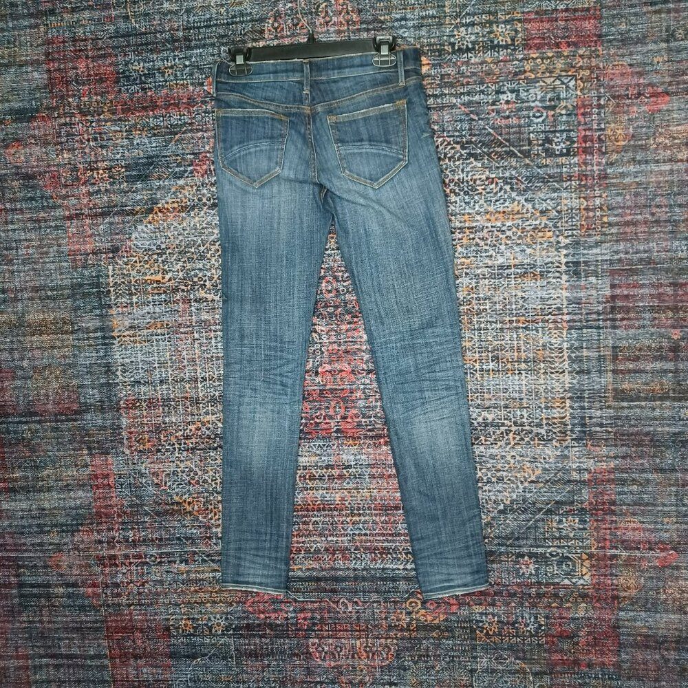 driftWood womens dark wash Jackie stretch embroidered Navajo skinny 26x31 NWOT - Picture 3 of 10